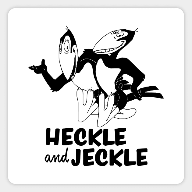 Heckle and Jeckle - Old Cartoon Magnet by kareemik